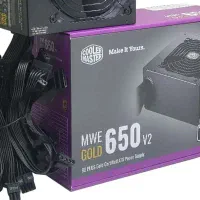 پاور کارکرده کولرمستر Mwe 650w gold v2 درحدنو