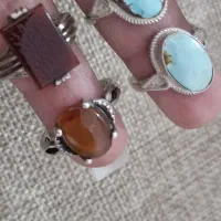 ۴ نا انگستر نقره یکجا گرمی ۳۸۰ هزار