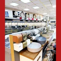 روشویی کابینتی طرح SADOKO.T  با شیرالات مدرن