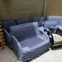 مبل فولکسی 8نفره به همراه کاور