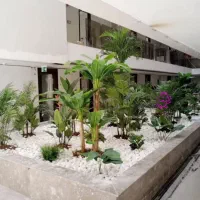 اجرا کننده گیاه سبز و درختچه مصنوعی(فلاورباکس)