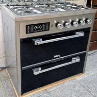 اجاق گاز صفحه و نما استیل تکنوا