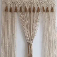 پرده مکرومه مدرن برای عید