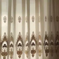 پرده پذیرایی حریر ترک