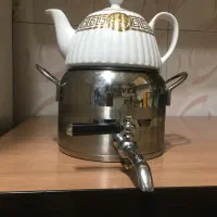 کتری قوری استیل شیردار ریور