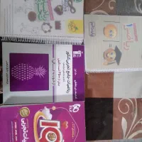 کتاب های کمک درسی ریاضی تجربی آی کیو،بنفش،خیلی سبز