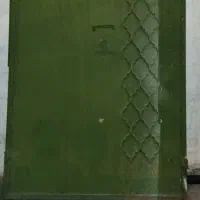 درب حیاط بدون چارچوب