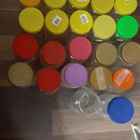شیشه ترشی با درب فلزی