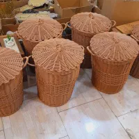 سبد بافتنی رخت اک