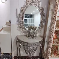اینه شمعدان برنج شیک زیبا