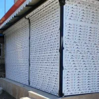 کرکره برقی با تیغه گالوانیزه فومدار و فولادی