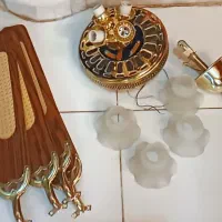 پنکه سقفی لوستردار