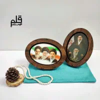 قاب بیضی چوبی رهبری