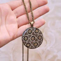 گردنبند و دستبند خاتم کاری