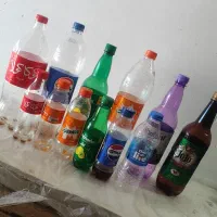 بیشتر از ۱۰۰۰عدد قوطی و بطری نوشابه