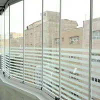 تبدیل بالکن به فضای شیک با شیشه بالکن ریلی(تاشو)