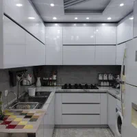 نصب تخصصی  برچسب کابینت و کمد دیواری