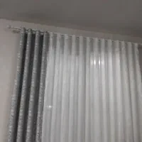 پرده در حد نو تازه دوخت شده  مینیمال