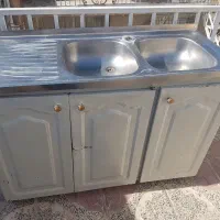 وسایل اشپز خانه گاز،کابینت،سینک دوقلو