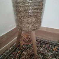 پایه گلدان حصیری
