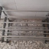 جاکفشی شیک سه طبقه گلدان صندلی تاشو