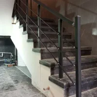 اجرا و نصب نرده المینیم ، شیشه، استیل