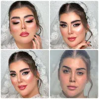 میکاپ و شینیون لاکچری در شاهین شهر