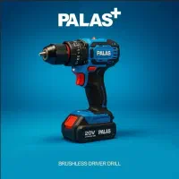 دریل شارژی براشلس  ۲۰ ولت پالاس با گارانتی