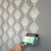 نقاشی ساختمان طرح کاغذدیواری