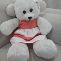 عروسک خرسی بزرگ(۷۰ سانتی)هدیه بوده استفاده نشده