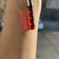 تسبیح و گردنبند رزینی مو و خون واقعی