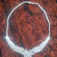 گردنبند نقره تمام تراش