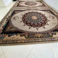 فرش درجه یک با نخ ابریشمی