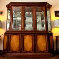 بوفه چوبی کلاسیک ۵ درب