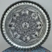 دیوار کوب مسی عتیقه قدیمی