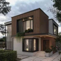 طراحی نما. داخلی . فضا سبز