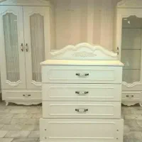 کمد با طراحی  و متریال خوب  )+ فروش تختخواب /ارسال