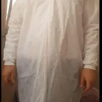 روپوش ( گان ) یکبارمصرف دکمه دار و چسبی