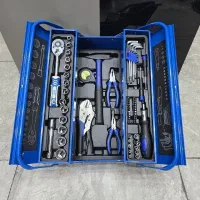 جعبه بکس  و ابزار ۶۵عددی صنعتی باس