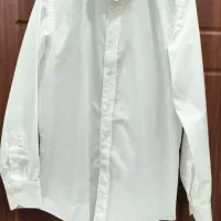 پیراهن در حد نو هاکوپیان -رنگ سفید سایز M -  40-41
