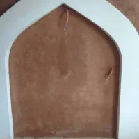 پلاستر سیمان سیاه وسفید.گل صنعتی