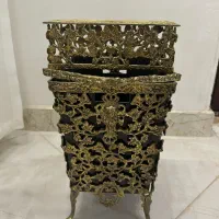 جادستمال و سطل اشغال برنجی