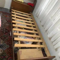 تخت تک نفره بدون تشک