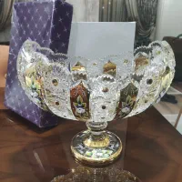 ظرف کریستال چک . کاملا نو . اصلی . آلیش کشکول
