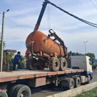 تانکرچرخدار ۱۰هزار لجن کش خارجی
