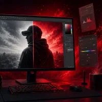 ادیت عکس حرفه‌ای فتوشاپ حذف پس‌زمینه