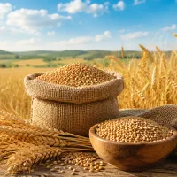 فروش گندم کاملاً ارگانیک و طبیعی