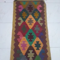 پادری گلیمی پشمی دستبافت