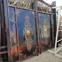 درب نفروc9920لنگه حیاطی ورودی باغی انباری