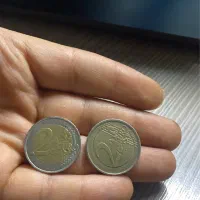 سکه ۲ یورویی|کلکسیون سکه، تمبر، اسکناس|تهران, شهرک خرازی|دیوار